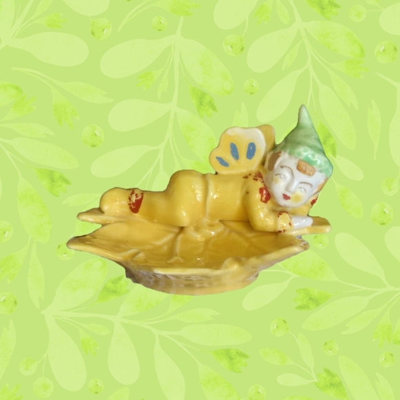 Other - Vintage Elf Trinket Dish
